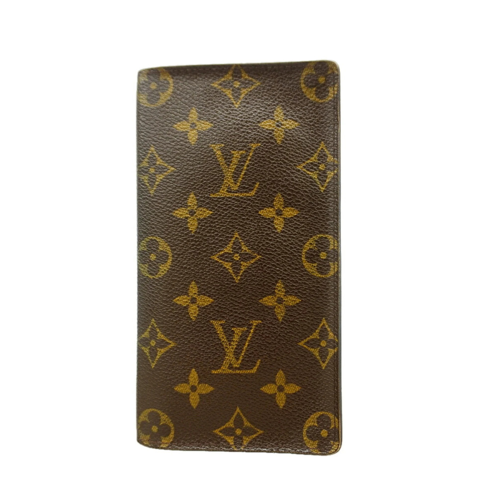 Louis Vuitton Monogram Portecarte Credit Wallet, M60825, Brown, Men's/Women's...